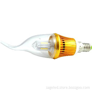 3W led candle lights candle bulbs